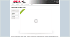 Desktop Screenshot of biksautosalesandservice.com
